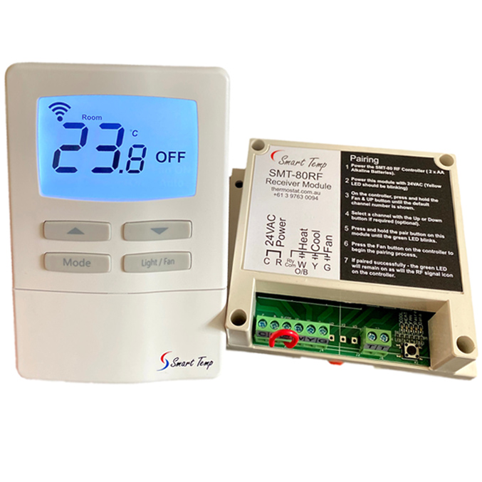 Smart temp. RF Wireless thermostat инструкция.